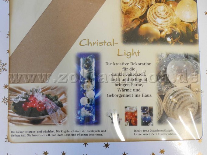 Teilansicht OVP Glasschmuck