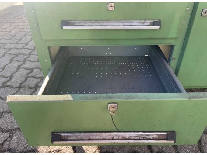 Ansicht Schubladen innen 
Bild beispielhaft