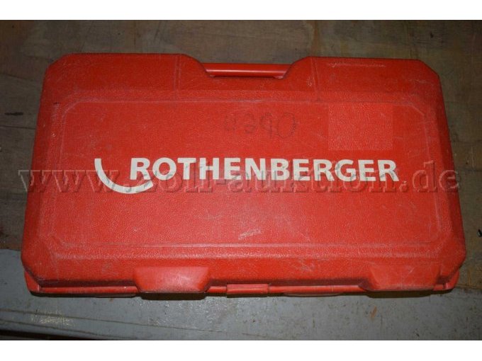 Rohrpresse Romax 3000 Rothenberger Koffer (Außenansicht)