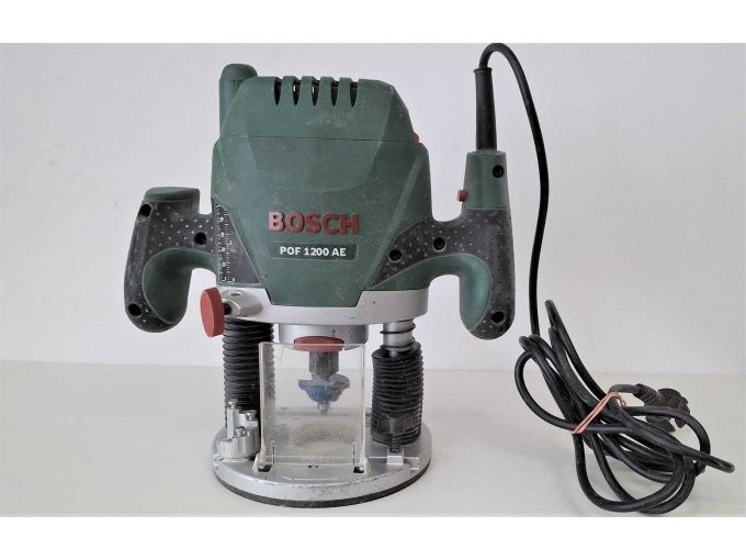 Oberfräse, Bosch, VOrderseite