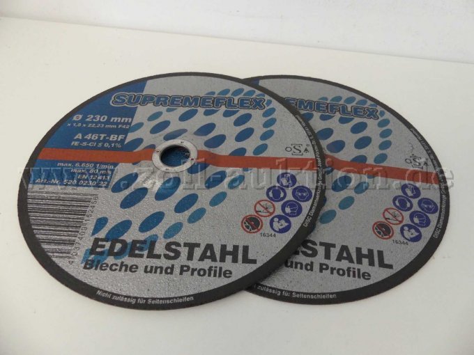 Ansicht 2 Trennscheiben Edelstahl