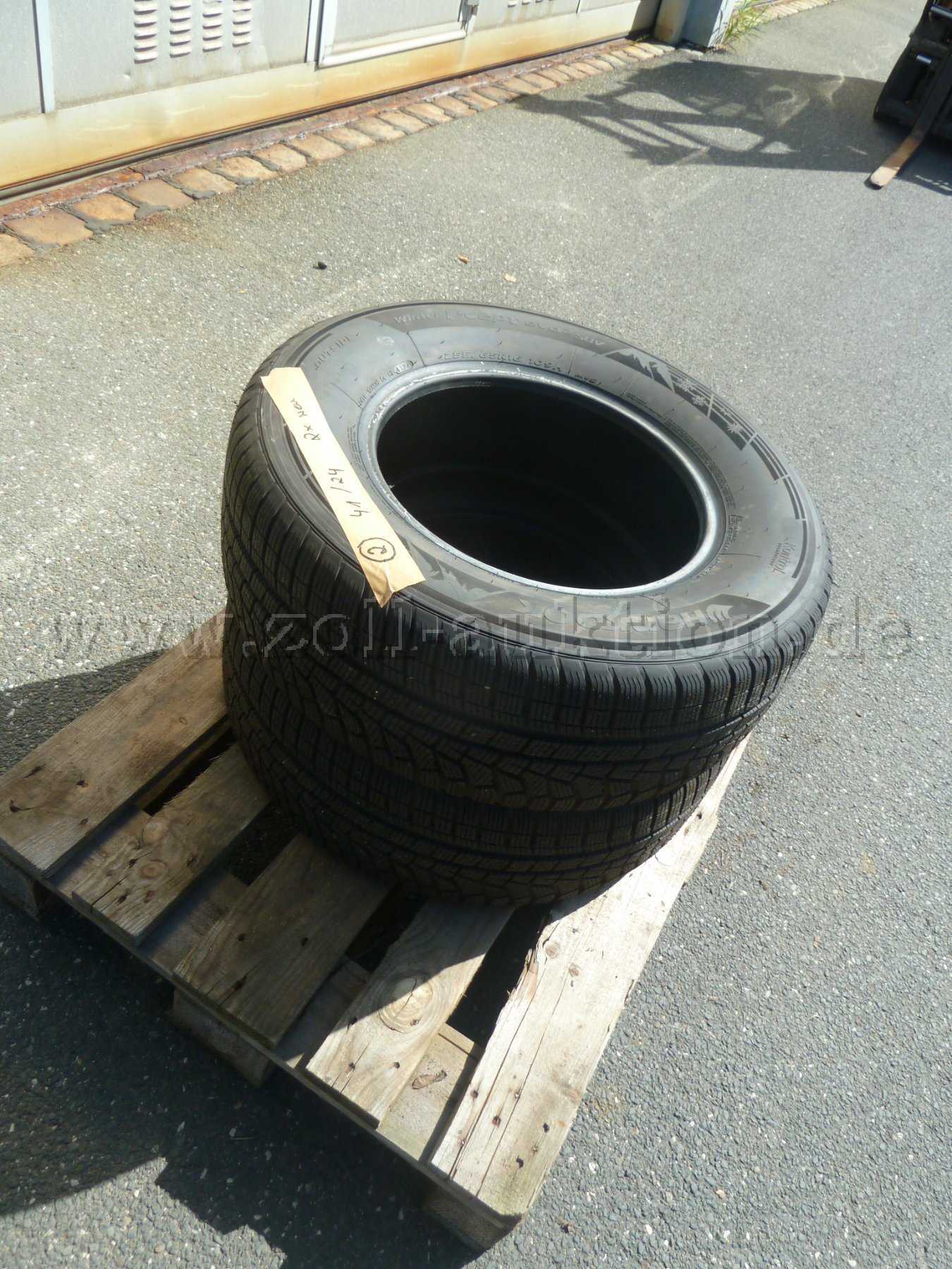 2 winter tyres Hankook 255/65 R16 109H