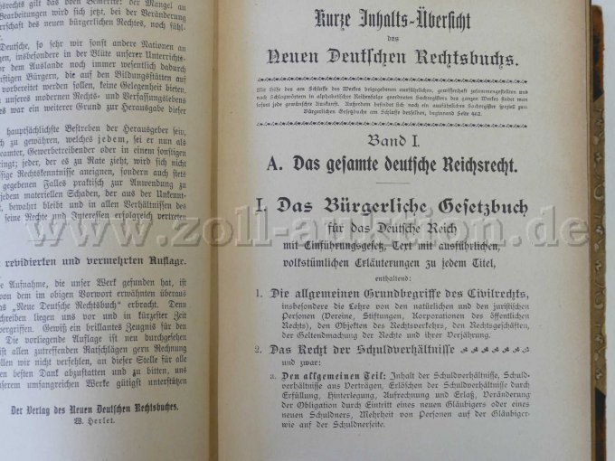 I. Das Bürgerliche Gesetzbuch