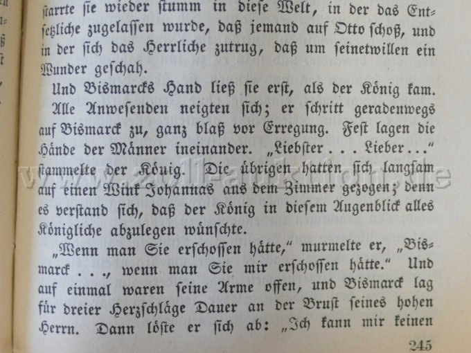 Detailansicht - Eisen und Blut.