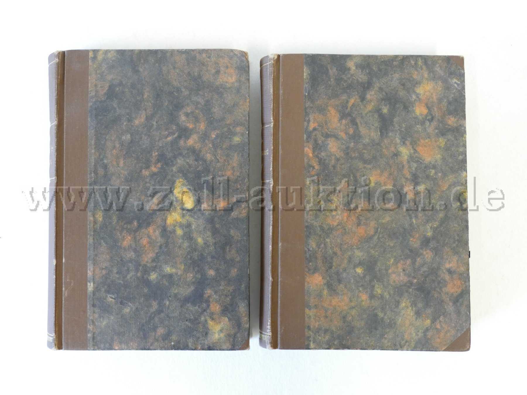 2 antiquarische Bücher - Bismarck von Karl Hans Strobl, 1915/1917