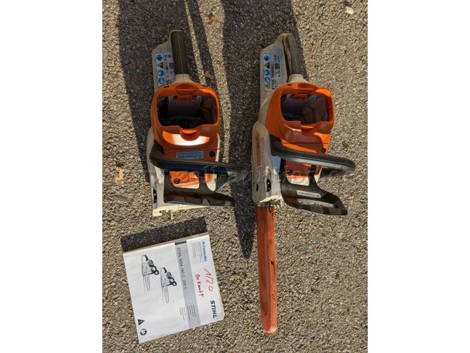 2 defekte Stihl Akku-Kettensägen MS 200 C - ohne Akku – foto 3 – kavel bij Zoll-Auktion, Bernried