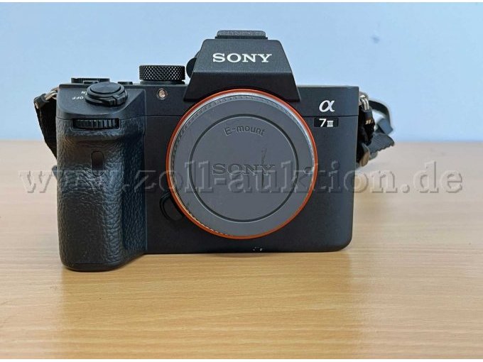 Sony Alpha 7 III, Frontansicht