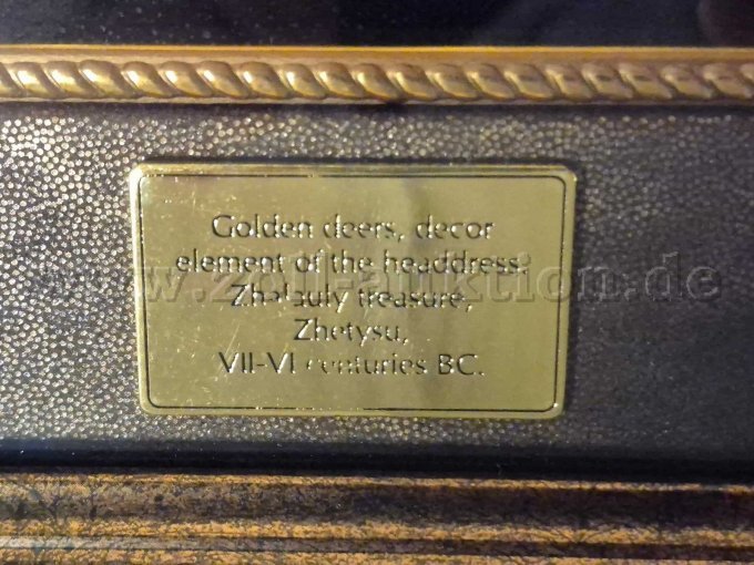 Goldener Hirsch_Plakette