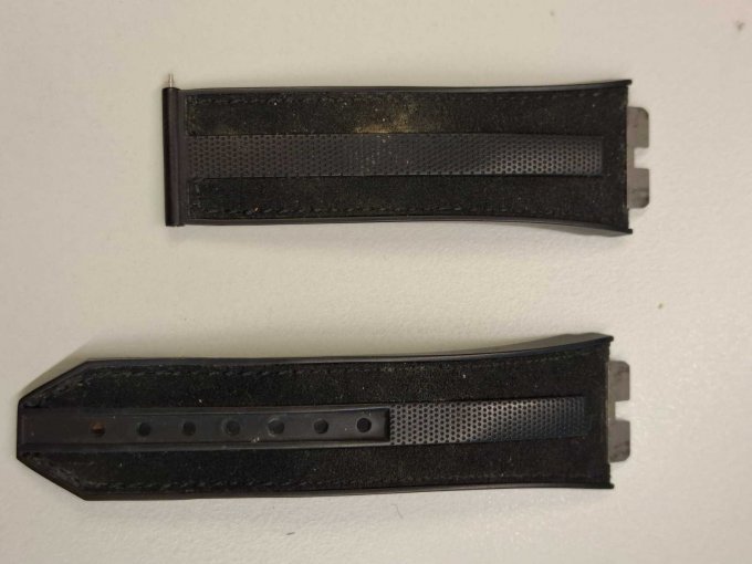 Kautschukband Ansicht beider Einzelteile von Vorne
