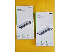 2 x USB Multiport Dock belkin , Kartonagen Frontansicht