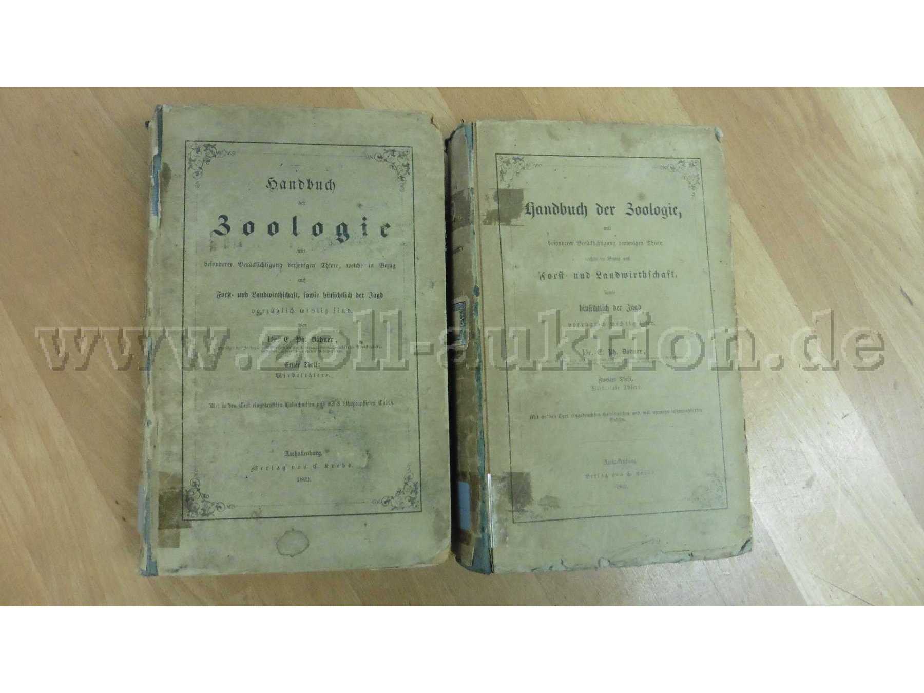2 Handbücher Zoologie