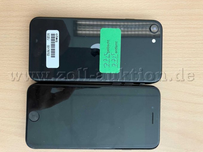 30 Apple iPhone SE | schwarz | 64GB | 2020 – kavel bij Zoll-Auktion, Münster