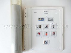 Gesamtansicht Rolle mit 4 Bögen und 30 Einlageblätter