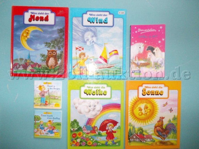 5 Bücher + 2 Hefte