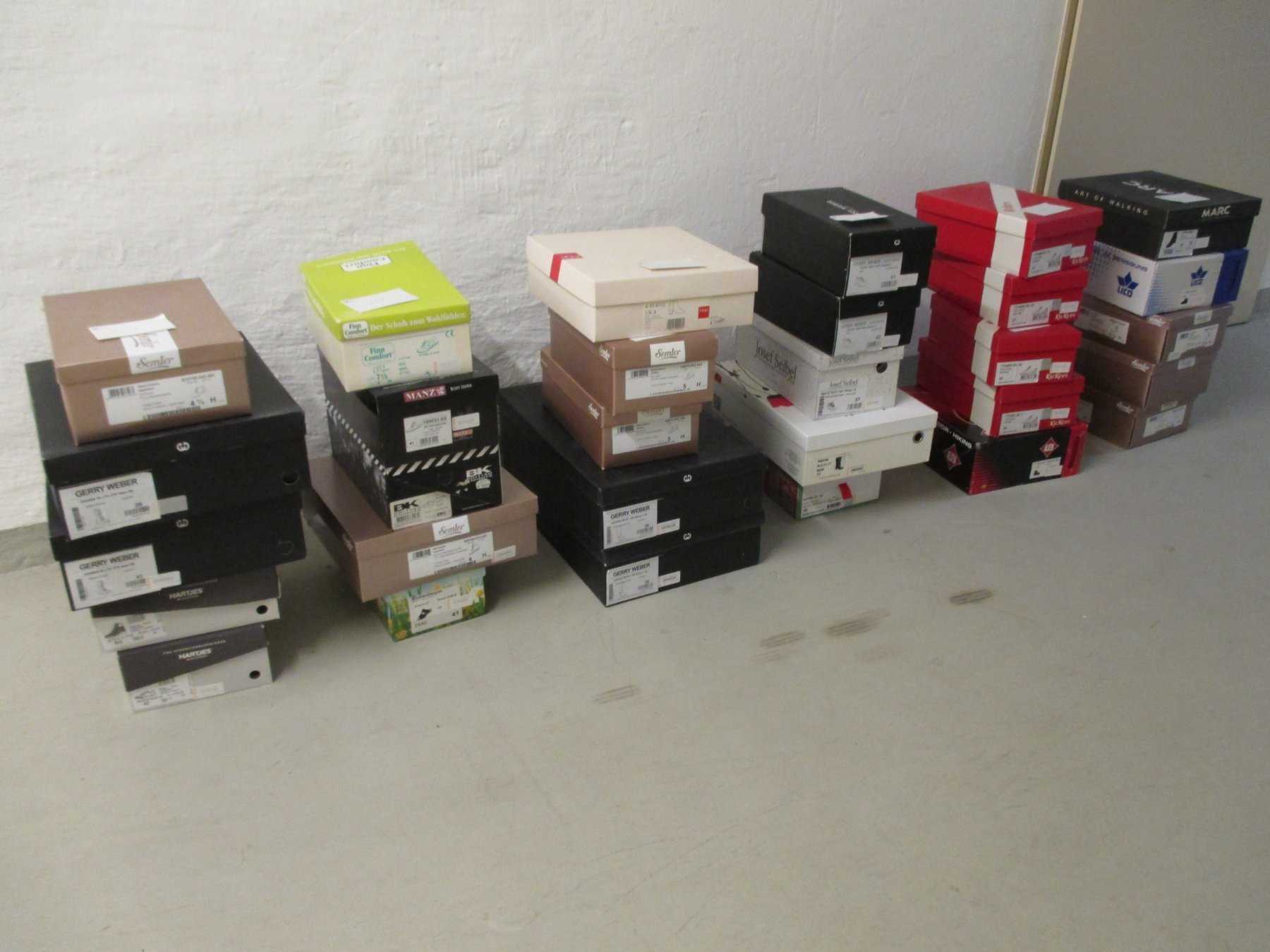 Kartons Gesamtansicht