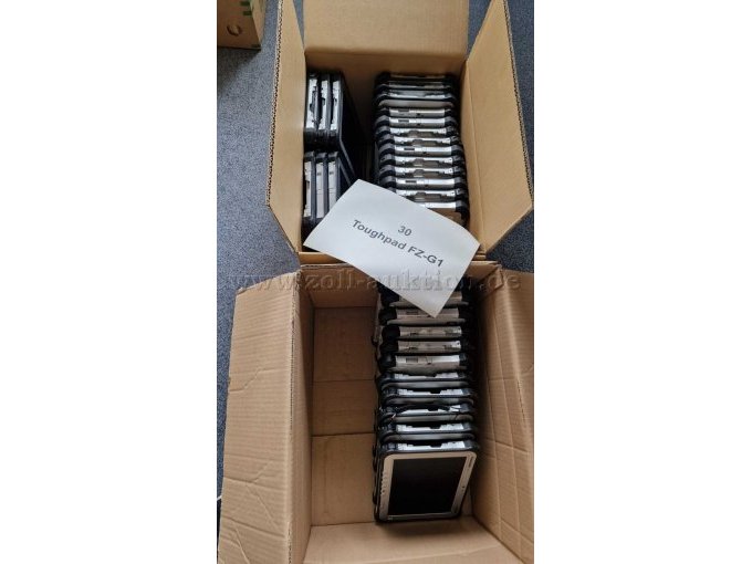 30 Panasonic Toughpad FZ-G1 (25.7cm Bildschirmdiagonale) mit sehr viel Zubehör – foto 8 – kavel bij Zoll-Auktion, Hamburg