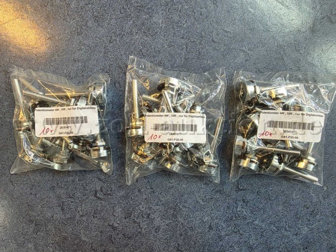 Gesamtansicht Potentiometer