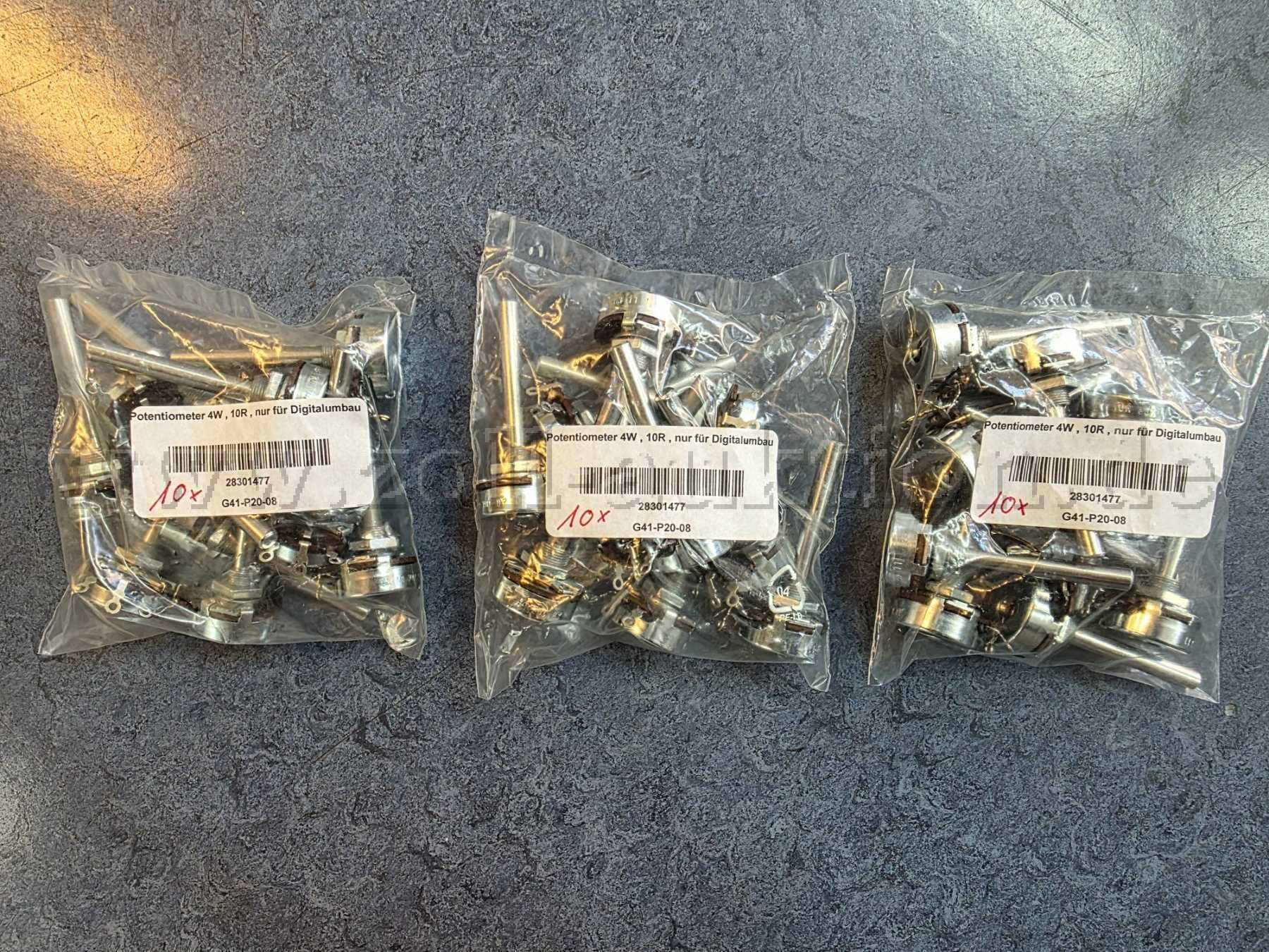 Gesamtansicht Potentiometer