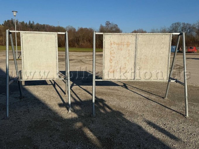 Plakatständer 2 und 1