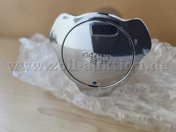 Drehknauf mit blauem Punkt