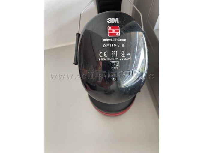 3M Peltor Optime 3 schwarz rot