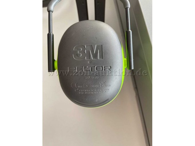 3M Peltor X4A Schwarz Neon