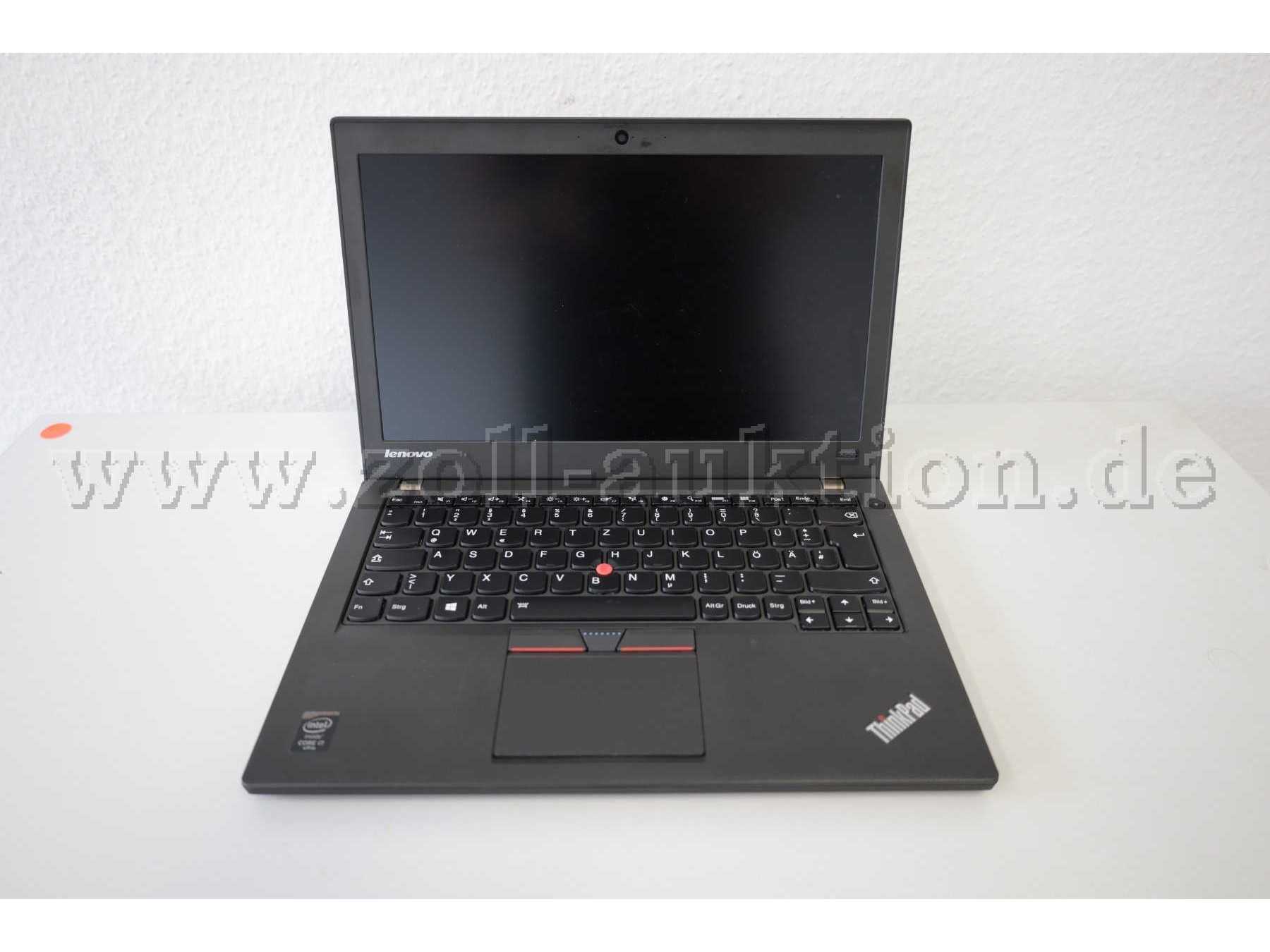 Beispielbild Notebook Lenovo ThinkPad X250 - Draufsicht (aufgeklappt)