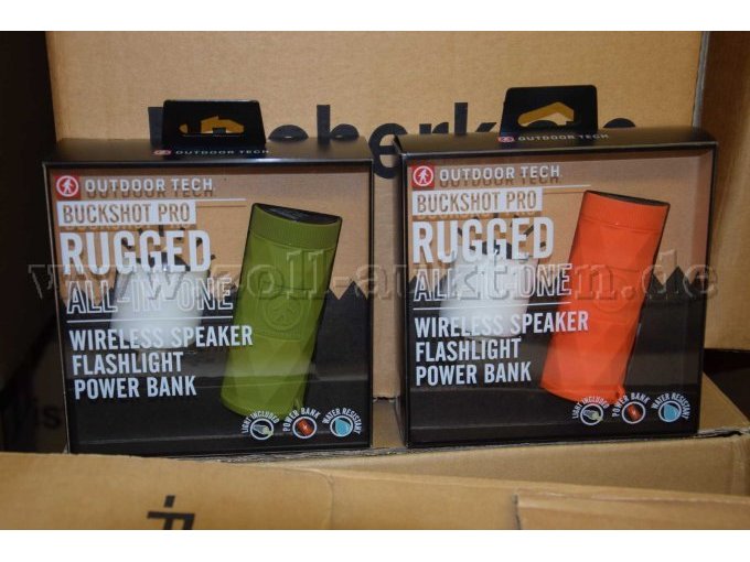 Buckshot Pro All in One Power Bank, Vorderseite