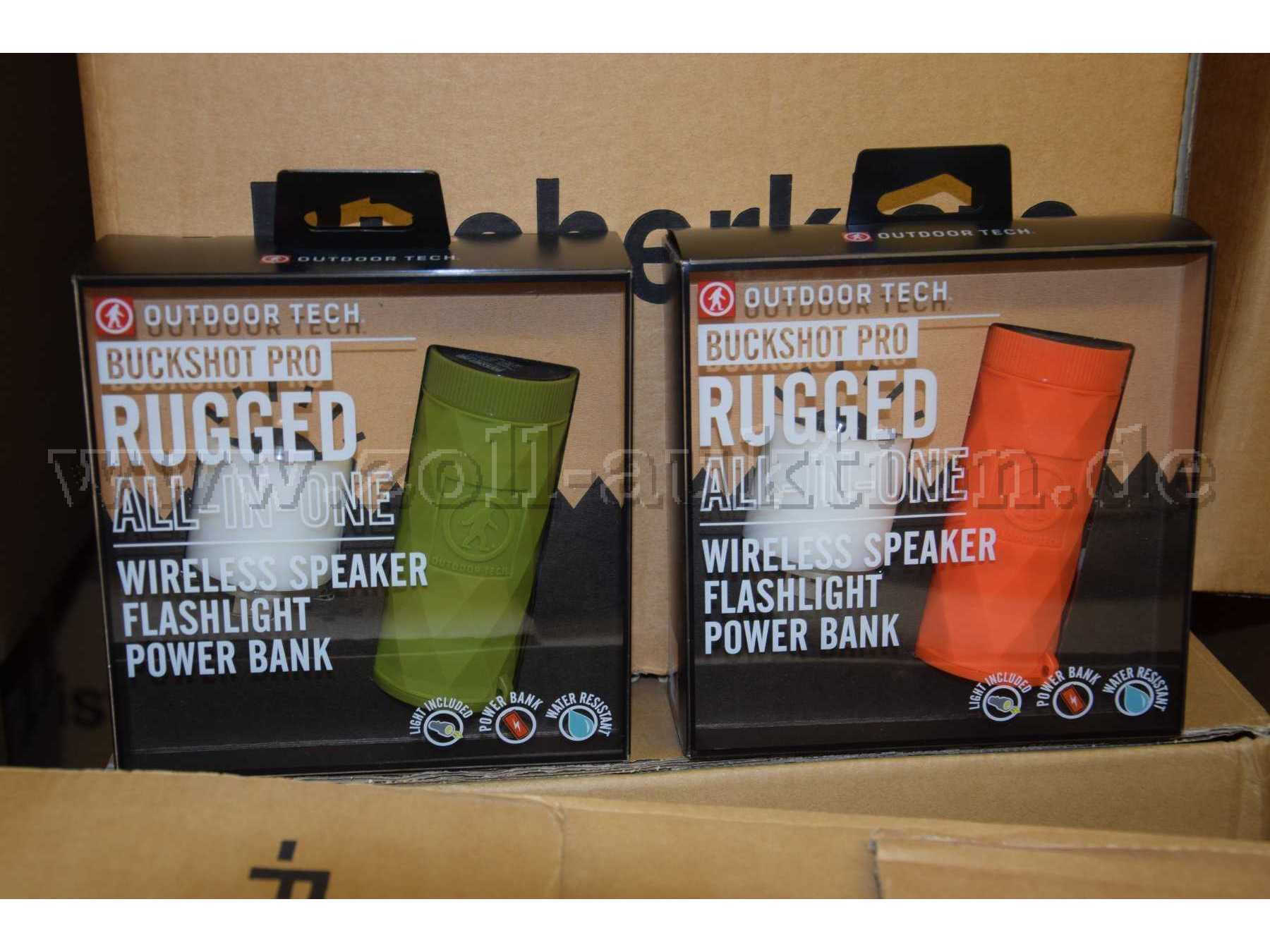 Buckshot Pro All in One Power Bank, Vorderseite