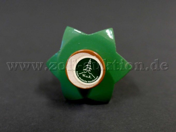 Weihnachtsbaum mit Stern, klein 7,5 cm, Nr. 5302/0 mit Hersteller-Plakette