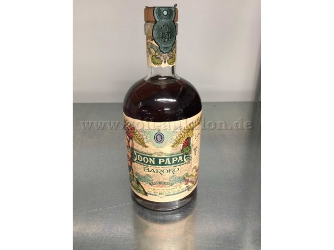 Ansicht Flasche Don Papa Baroko Vorderseite