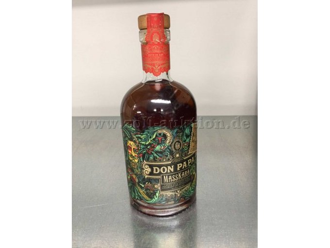 Ansicht Flasche Don Papa MassKara Vorderseite