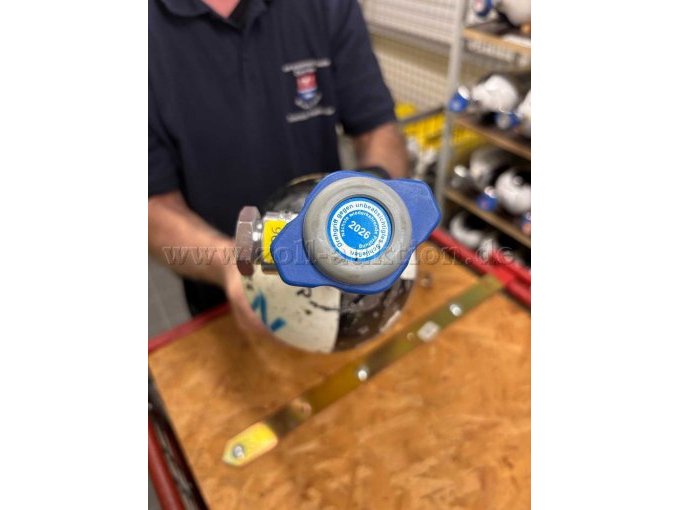 TÜV-Siegel Atemluftflaschen