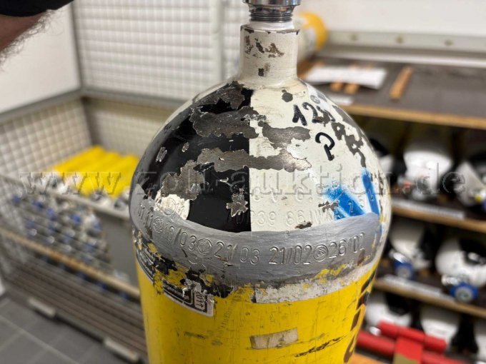 TÜV-Historie der Atemluftflaschen