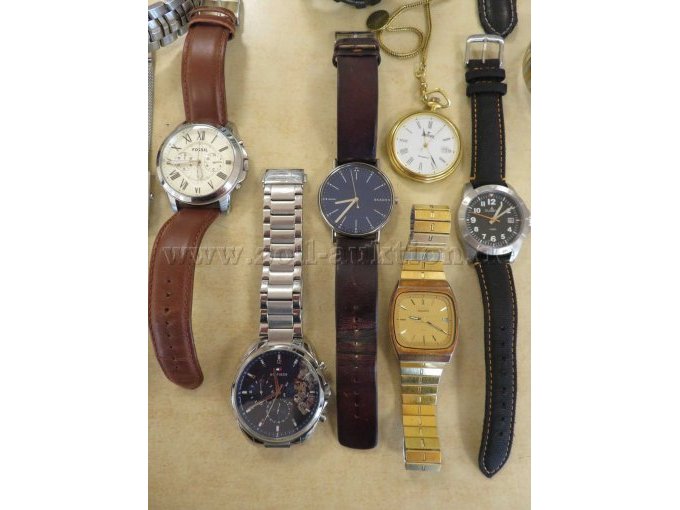 Fossil, Hilfiger, Skagen, Seiko, Dugena, Taschenuhr