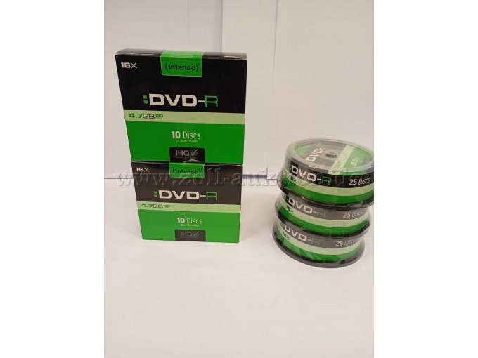 375 Intenso DVD-R Rohlinge 700 MB – kavel bij Zoll-Auktion, Berlin