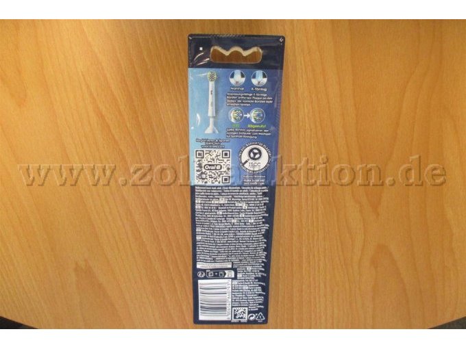 Beschreibung zu Rückseite von Oral-B Pro Tiefenreinigung Aufsteckbürsten für elektronische Zahnbürste von Oral-B