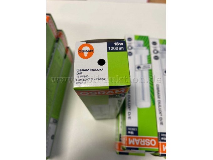 Kompaktleuchtstofflampe 18W/840