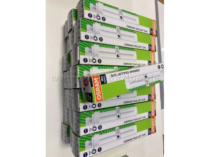 22x Kompaktleuchtstofflampe 26W/840