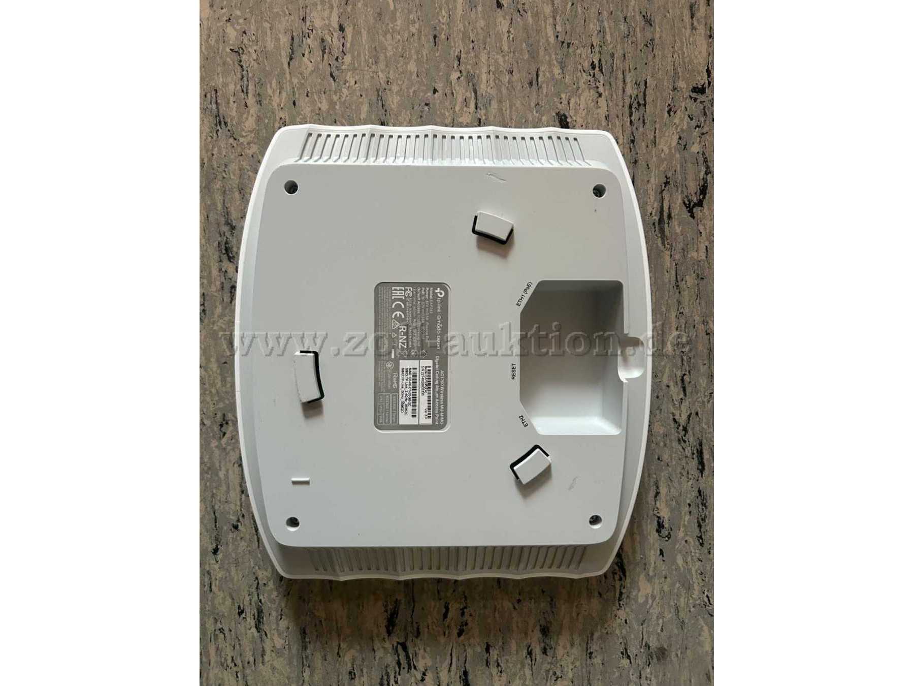 Ansicht ohne Rückenplatte