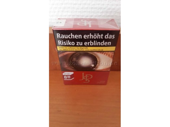 Einzelbild der Zigarettenschachtel JPS