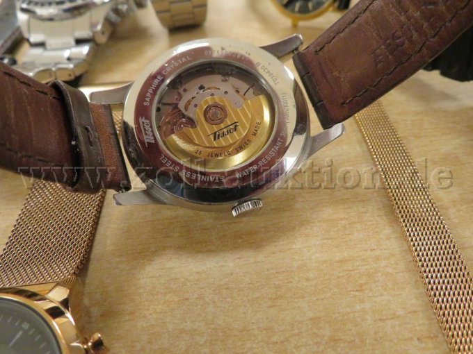 Tissot Rückseite