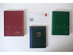 Außenansicht 3 Alben und ein Ersttagsbrief - gesamt