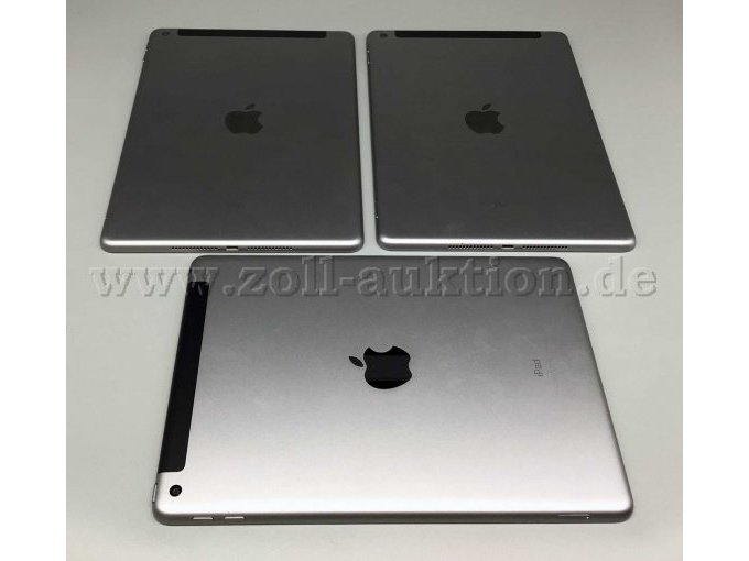 Rückansicht 3er Bundle Apple iPad 5. Generation A1823