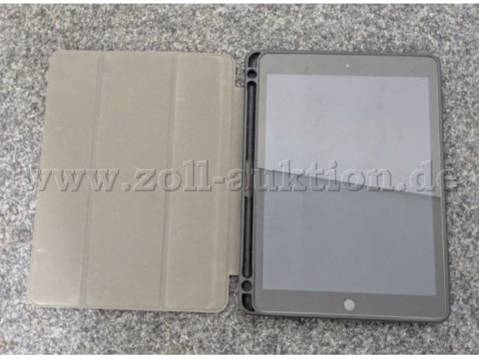 iPad 8 Vorderseite Hülle DEQSTER geöffnet (Beispielbild)