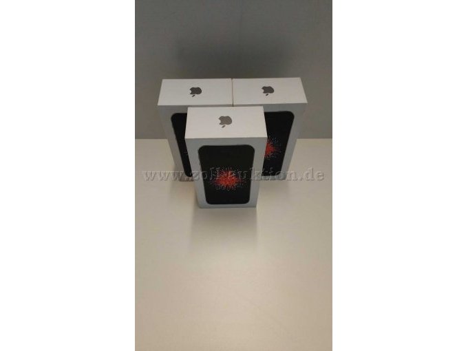 3 iPhone SE in OVP Topansicht