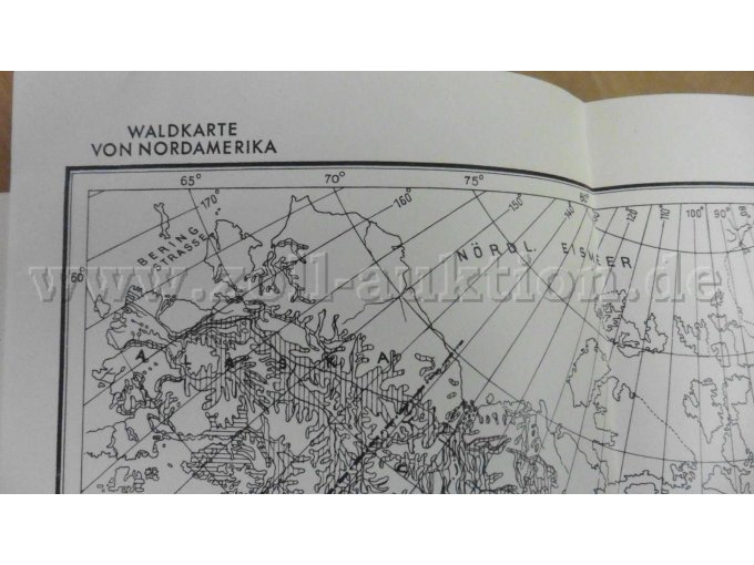 Waldkarte Nordamerika