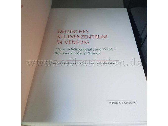 Deutsches Studienzentrum in Venedig - Haupttitelseite