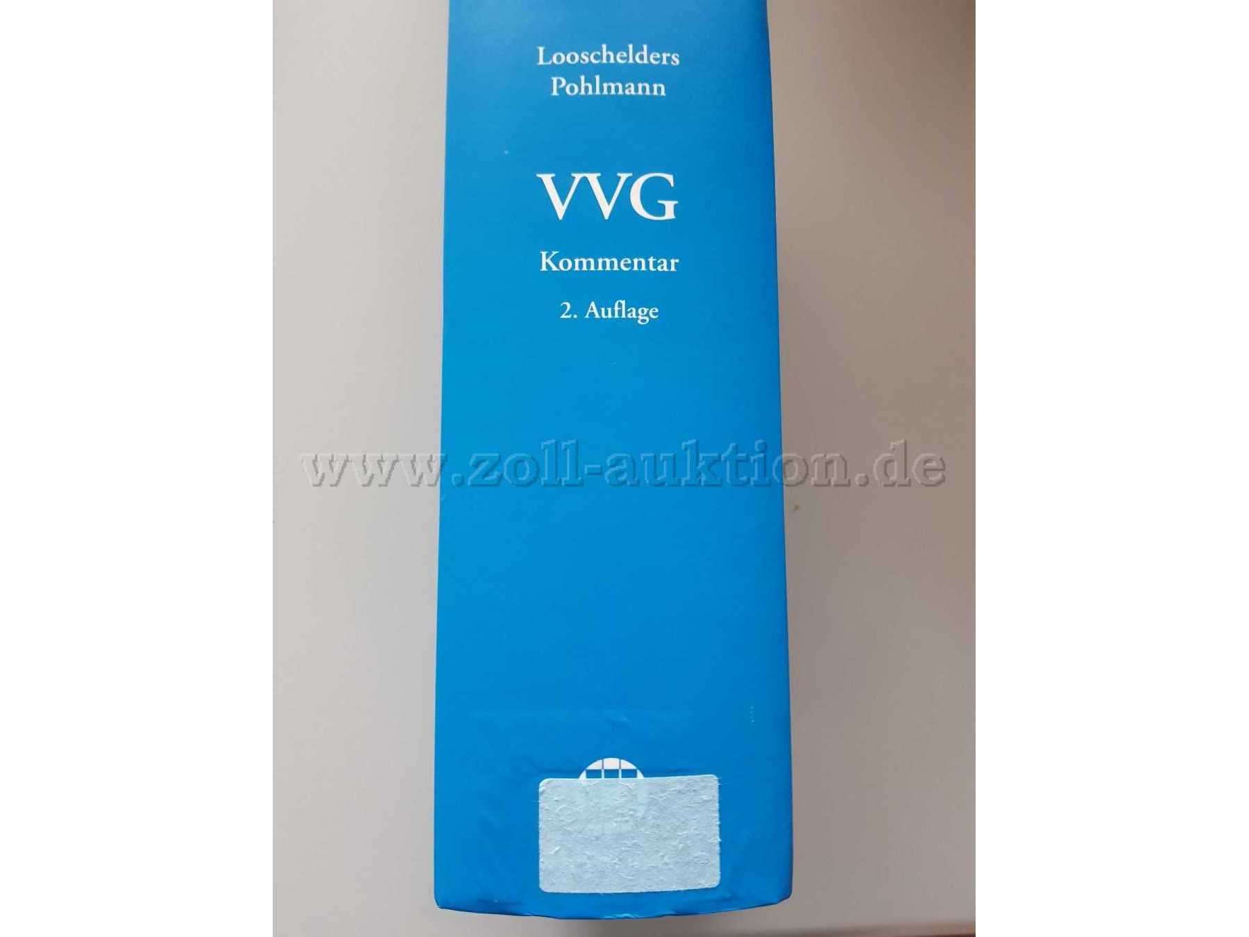 VVG-Kommentar (Looschelders/Pohlmann) - Klebereste auf dem Einband