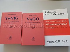 Bücher zum Thema VwGo, VwVfG und Verwaltungsrecht - Cover